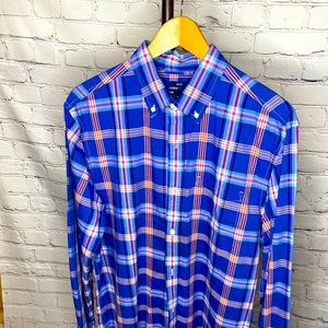 Gap, Large, Dark Blue/ Red